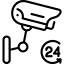 24 hour monitored alarm